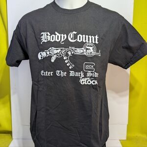 Tommy Vercetti Black T-shirt Men's Lrg 21"x29"  Team Glock Body Count